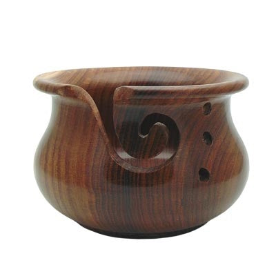 Yarn Bowl - Acacia Curvy